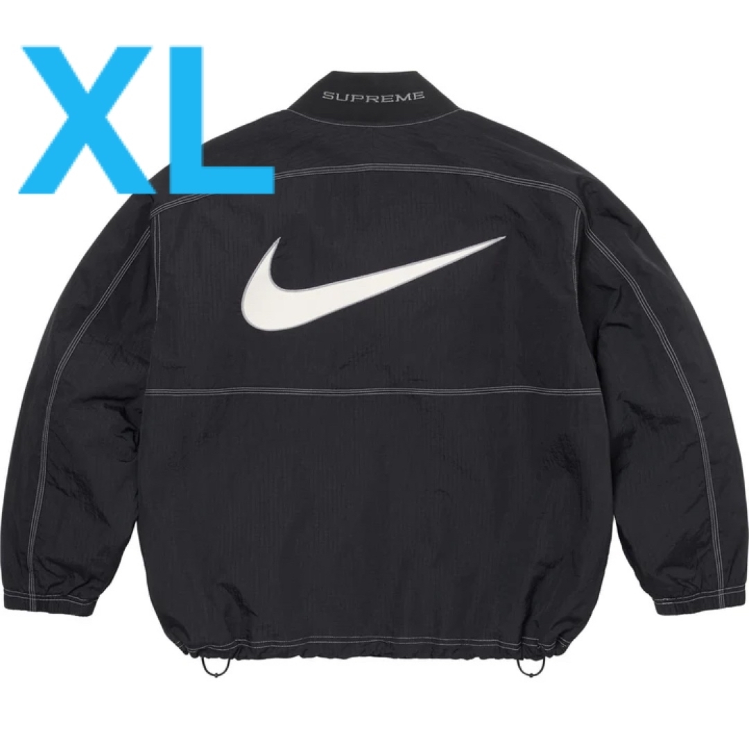 Supreme(シュプリーム)のXL Supreme Nike Ripstop Pullover Black  メンズのジャケット/アウター(ナイロンジャケット)の商品写真