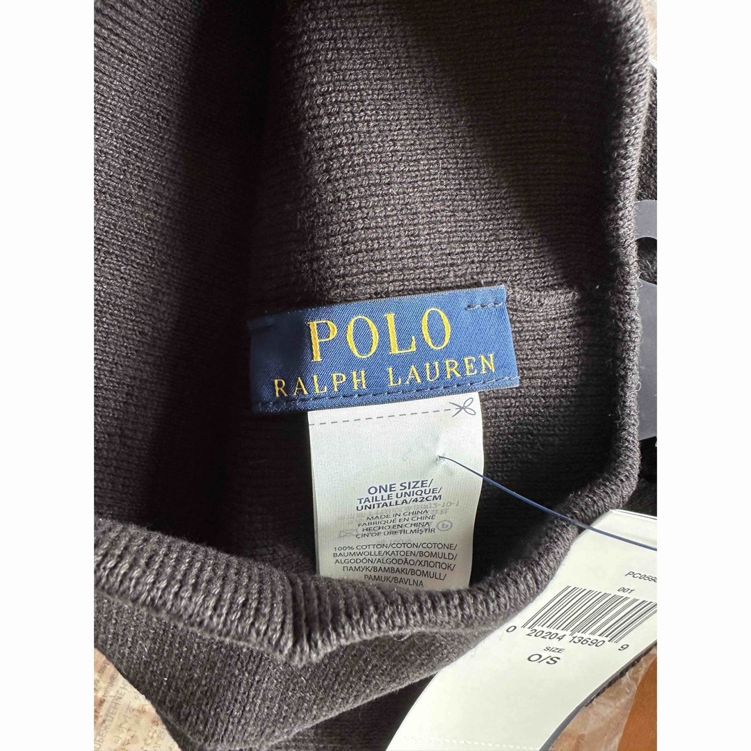 POLO RALPH LAUREN(ポロラルフローレン)のラルフローレン LIGHTWEIGHT COTTON BEANIE ニット帽 メンズの帽子(ニット帽/ビーニー)の商品写真