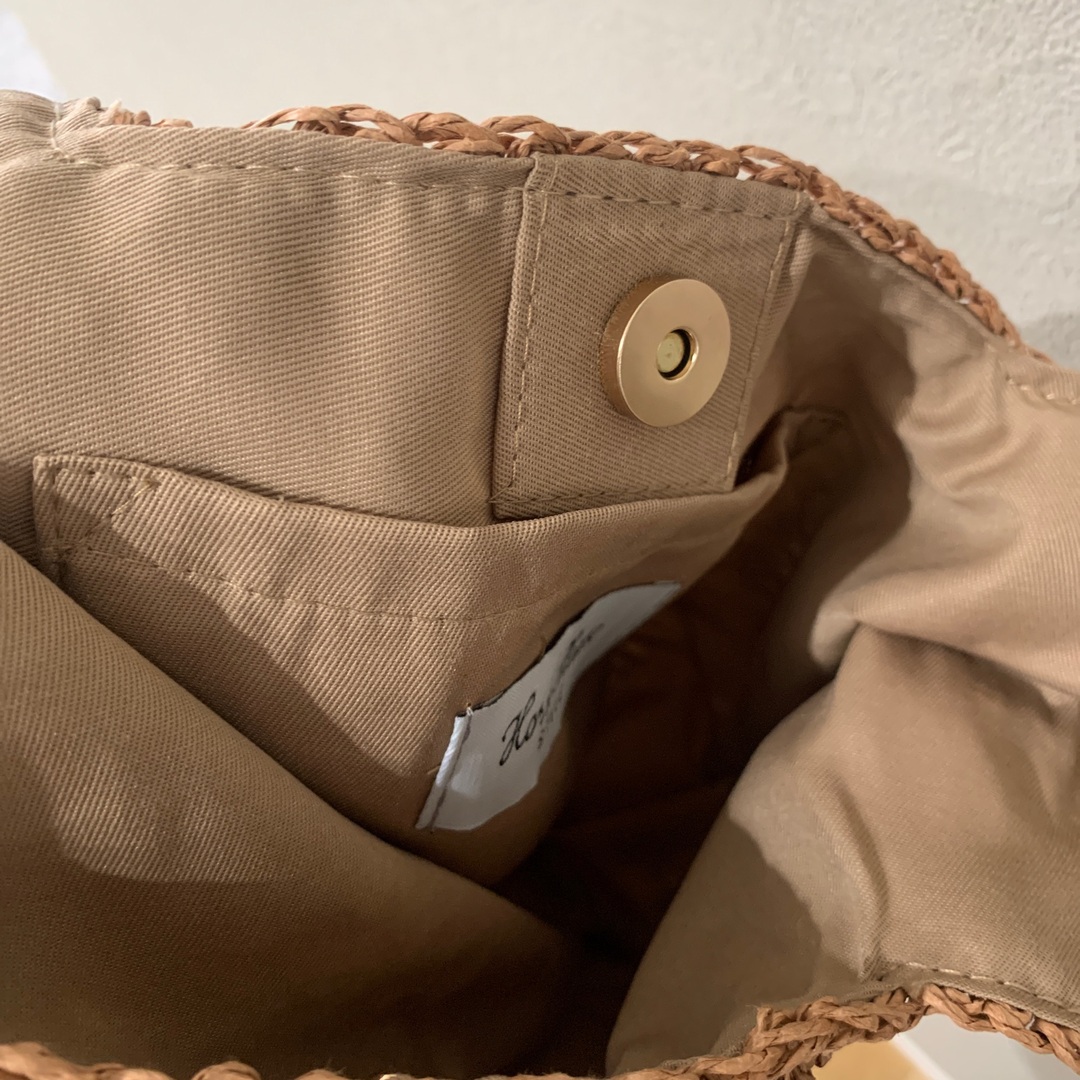 MELROSE claire(メルローズクレール)のメルロースクレールバック レディースのバッグ(かごバッグ/ストローバッグ)の商品写真