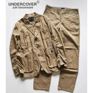 アンダーカバー(UNDERCOVER)のUNDERCOVER アンダーカバー ジャケット パンツ セットアップ ベージュ(その他)