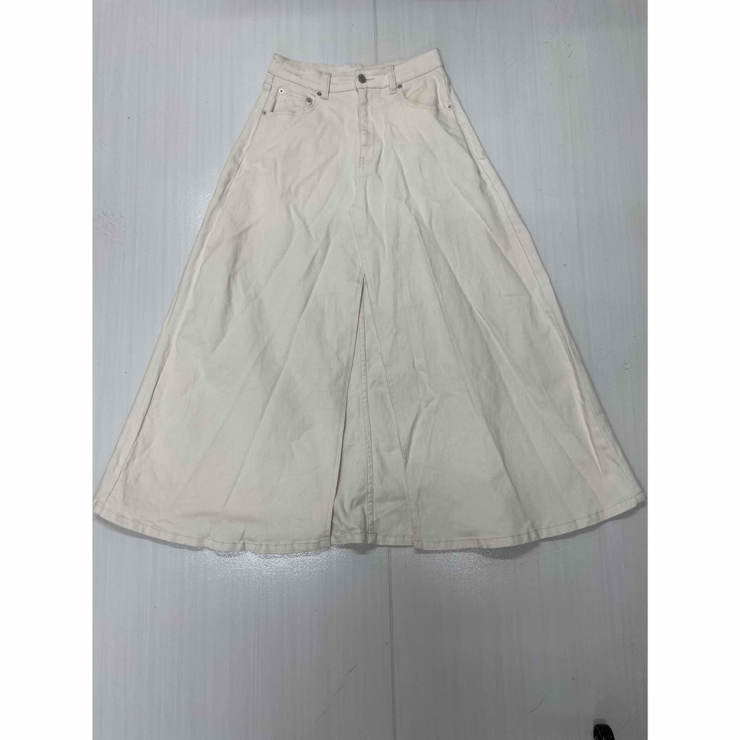 値下げ GRL 前スリットロングスカート レディースのスカート(ロングスカート)の商品写真