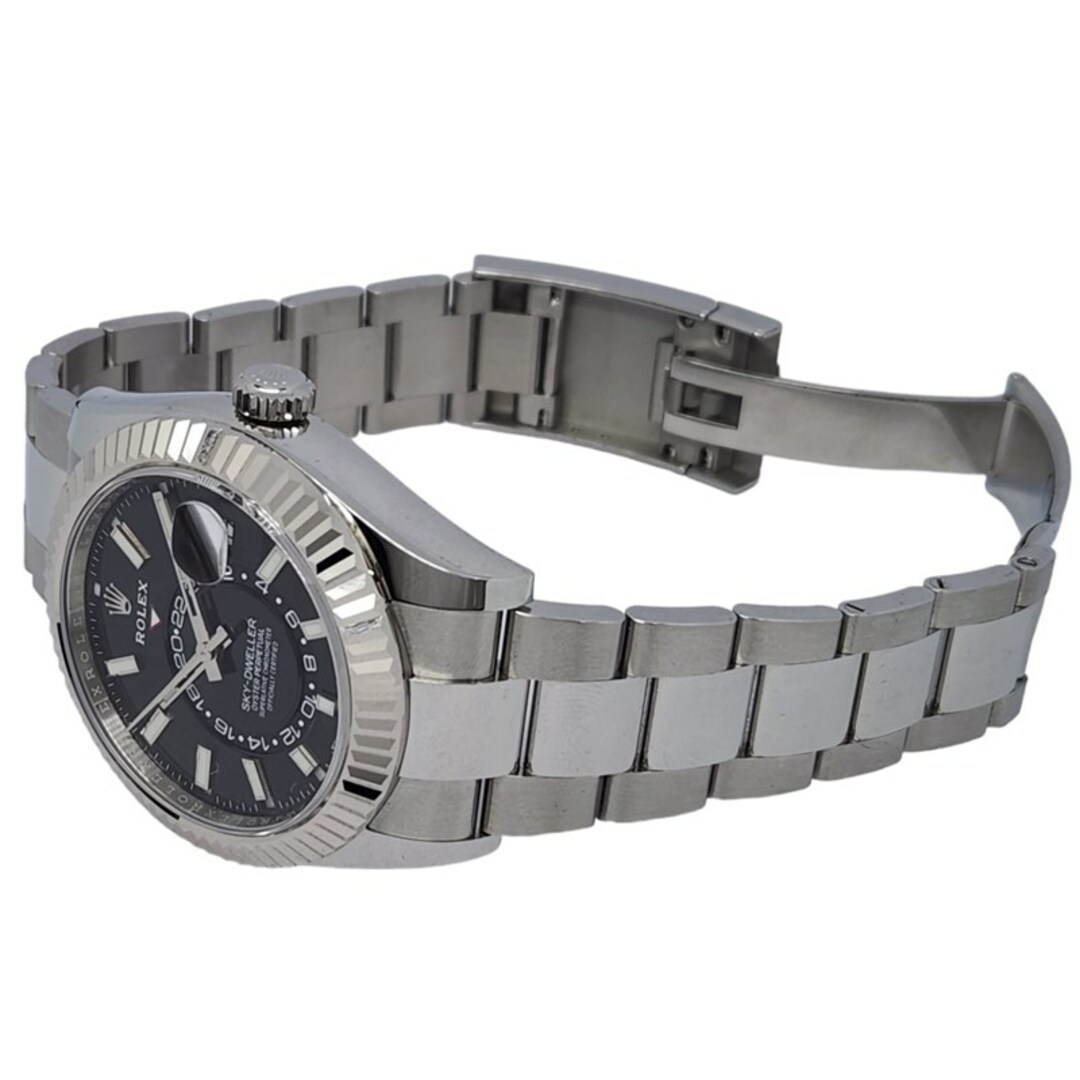 ROLEX(ロレックス)の　ロレックス ROLEX スカイドゥエラー ランダムシリアル 326934 ブラック K18WG/SS 自動巻き メンズ 腕時計 メンズの時計(その他)の商品写真