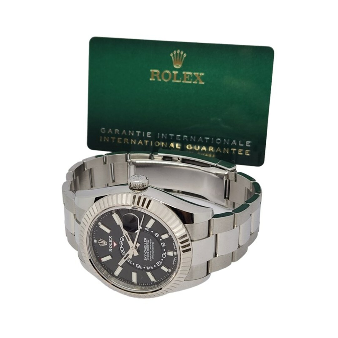 ROLEX(ロレックス)の　ロレックス ROLEX スカイドゥエラー ランダムシリアル 326934 ブラック K18WG/SS 自動巻き メンズ 腕時計 メンズの時計(その他)の商品写真