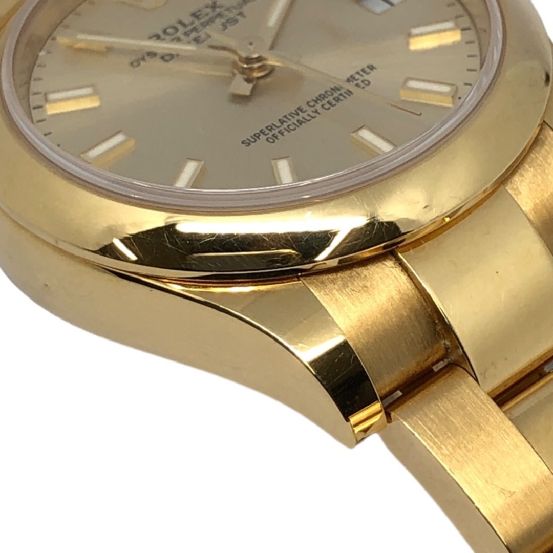 ROLEX(ロレックス)の　ロレックス ROLEX デイトジャスト31 278248 ゴールド K18YG 自動巻き レディース 腕時計 レディースのファッション小物(腕時計)の商品写真