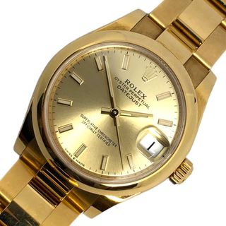 ロレックス(ROLEX)の　ロレックス ROLEX デイトジャスト31 278248 ゴールド K18YG 自動巻き レディース 腕時計(腕時計)