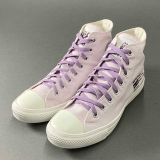 コンバース(CONVERSE)の7d21 【極美品】 CONVERSE コンバース ALL STAR LIGHT POKEMON HI ポケモン スニーカー ミュウツー パープル キャンバス Mewtwo 31306263 28cm(スニーカー)