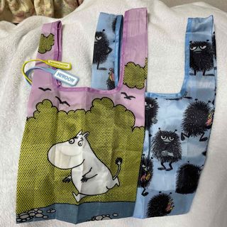 ムーミン(MOOMIN)の【レア】ムーミン　ガチャ　エコバッグ 2点セット(キャラクターグッズ)