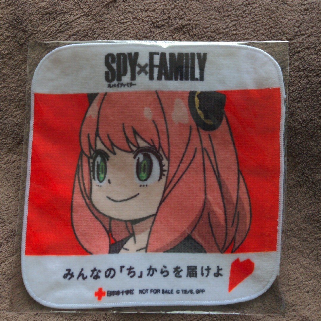 SPY(スパイ)のSPY x FAMILY タオルハンカチ エンタメ/ホビーのおもちゃ/ぬいぐるみ(キャラクターグッズ)の商品写真