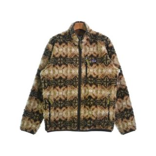 パタゴニア(patagonia)のpatagonia パタゴニア ブルゾン（その他） L 白x茶(総柄) 【古着】【中古】(その他)