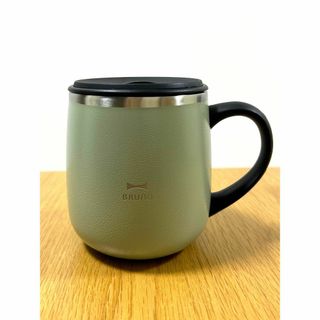 ブルーノ(BRUNO)の【箱あり・未使用】BRUNO 蓋つきステンレスマグ グリーン BHK262-GR(タンブラー)