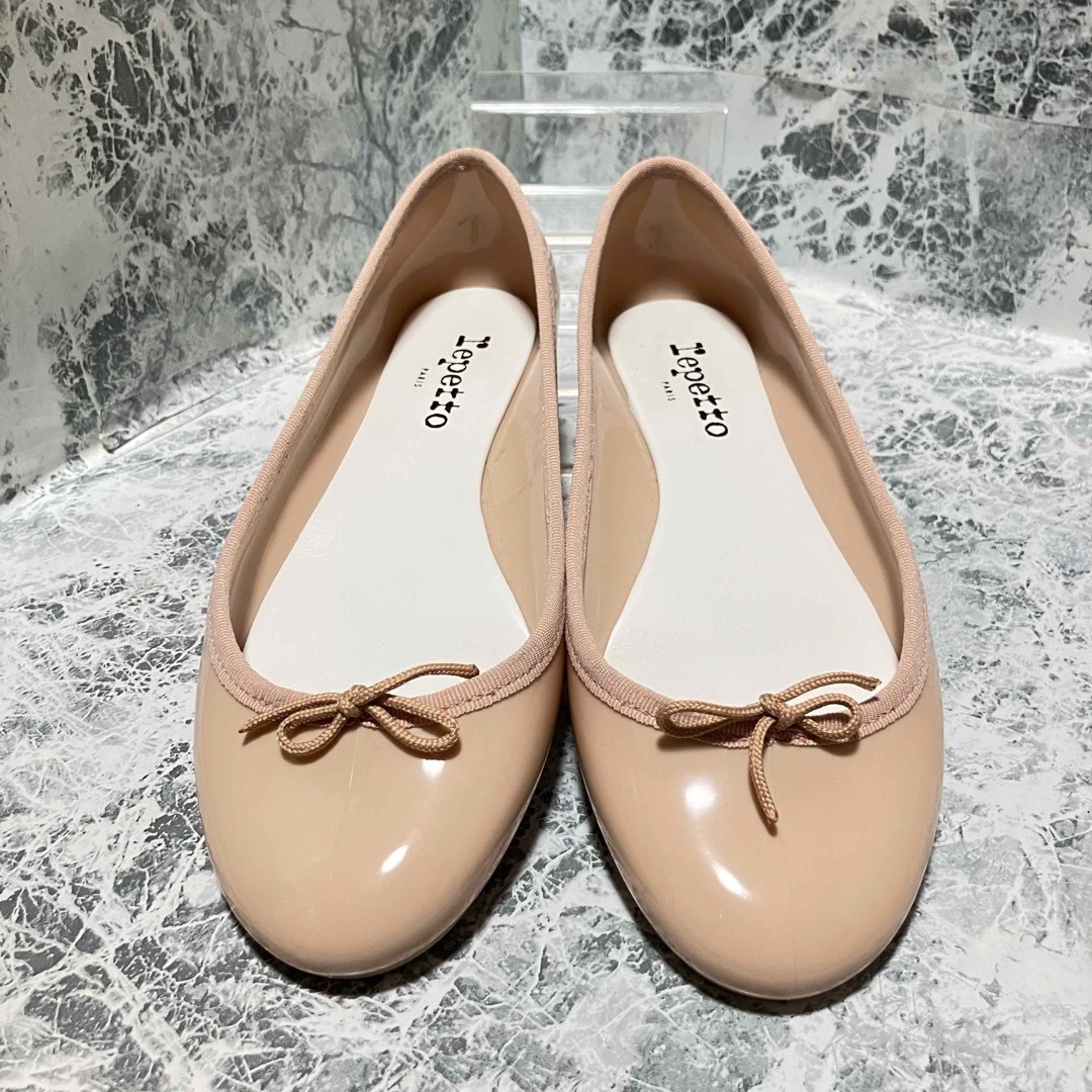 repetto(レペット)の【ほぼ美品】repetto レペット　レインバレエパンプス　38約24㎝ レディースの靴/シューズ(ハイヒール/パンプス)の商品写真