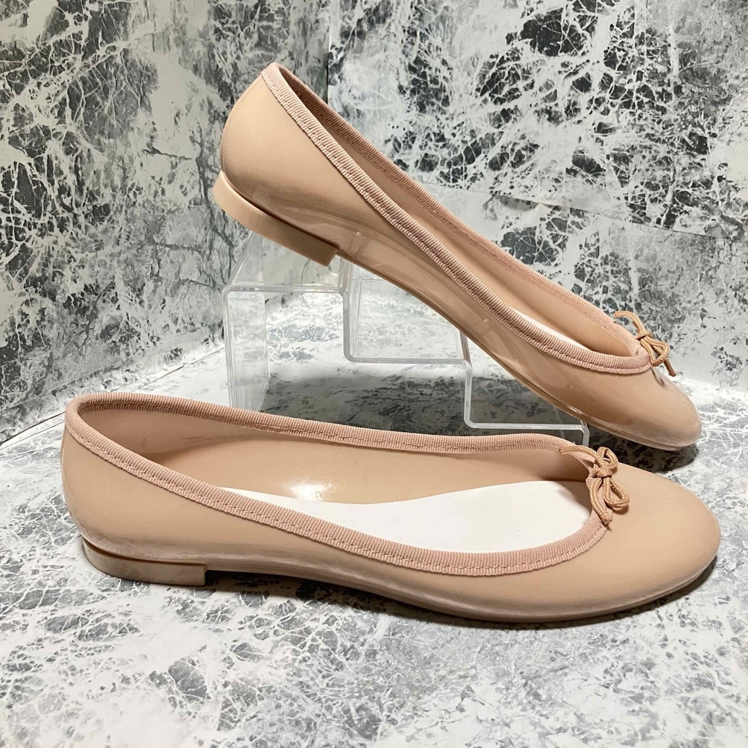 repetto(レペット)の【ほぼ美品】repetto レペット　レインバレエパンプス　38約24㎝ レディースの靴/シューズ(ハイヒール/パンプス)の商品写真