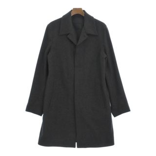 プラダ(PRADA)のPRADA プラダ ステンカラーコート 48(L位) ダークグレー系 【古着】【中古】(ステンカラーコート)