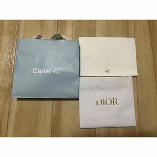 ディオール(Dior)のDIOR・4℃紙袋(ショップ袋)