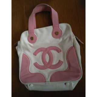 シャネル(CHANEL)のシャネル　マシュマロ　トートバッグ　ピンク　ココマーク(トートバッグ)