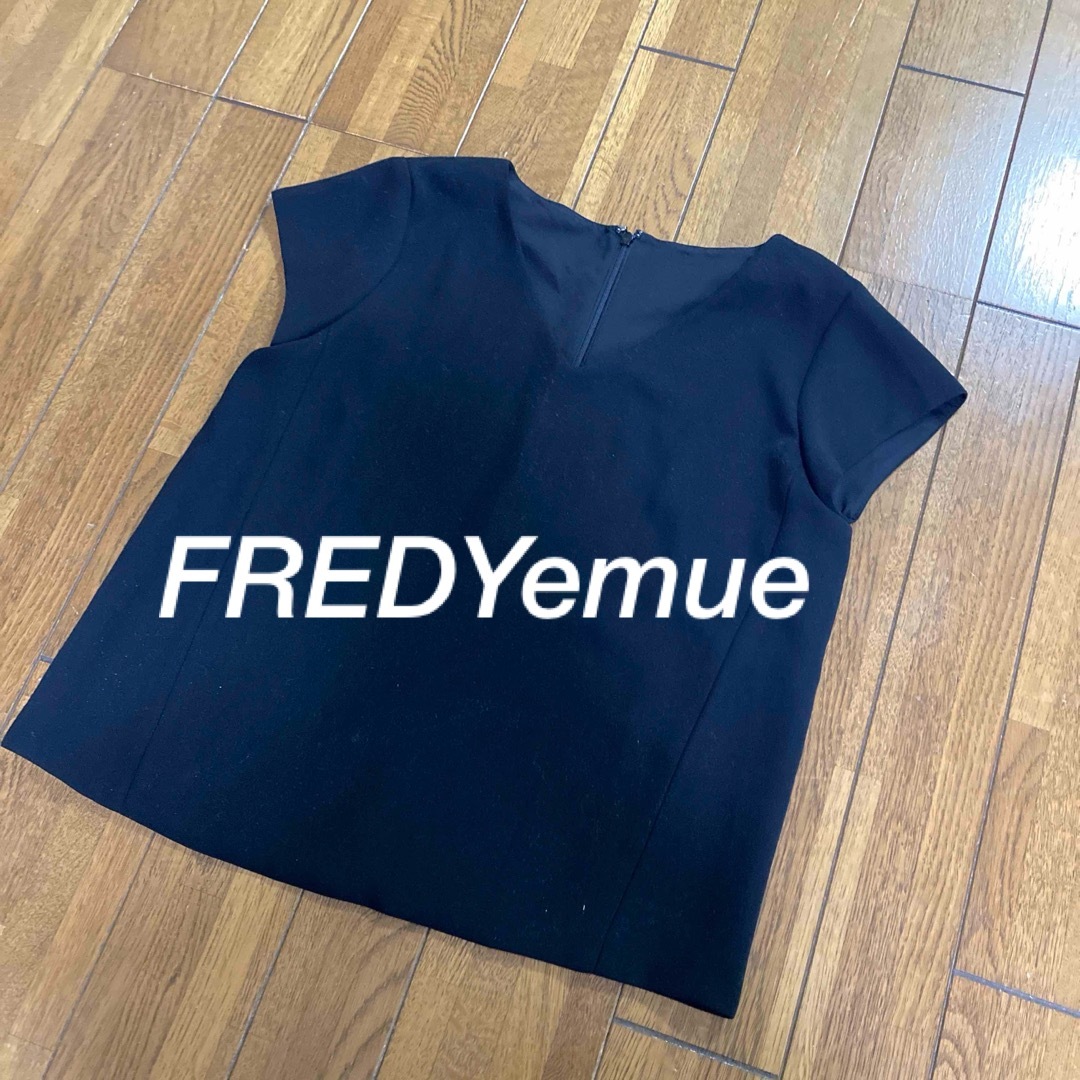 fredy emue(フレディエミュ)の【FREDYemue】ブラウス　カットソー レディースのトップス(シャツ/ブラウス(半袖/袖なし))の商品写真