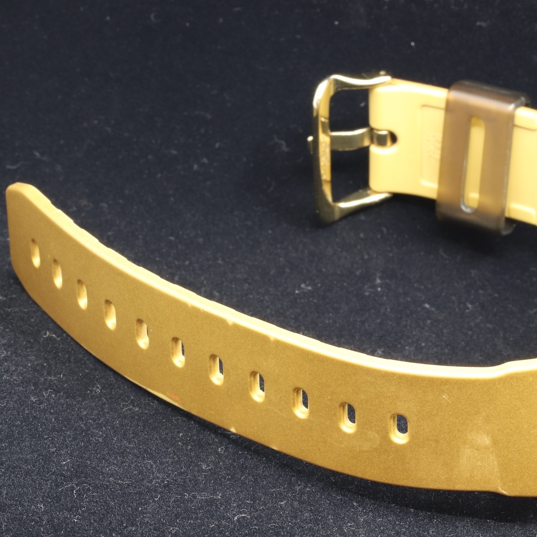 CASIO(カシオ)のITC7UK3V8J9W CASIO カシオ G-SHOCK ジーショック DW-6900GD シャンパン クオーツ ゴールド ラインストーン カスタムケース メンズ メンズの時計(腕時計(デジタル))の商品写真