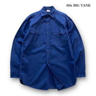 ビッグヤンク(BIG YANK)の【BIG YANK】60s ビッグヤンク ヴィンテージワークシャツ 古着(シャツ)