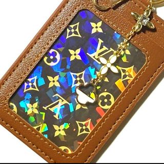 ルイヴィトン(LOUIS VUITTON)の希少♥LOUIS VUITTON♦モノグラムトランプ １枚 新品パスケースD40(名刺入れ/定期入れ)