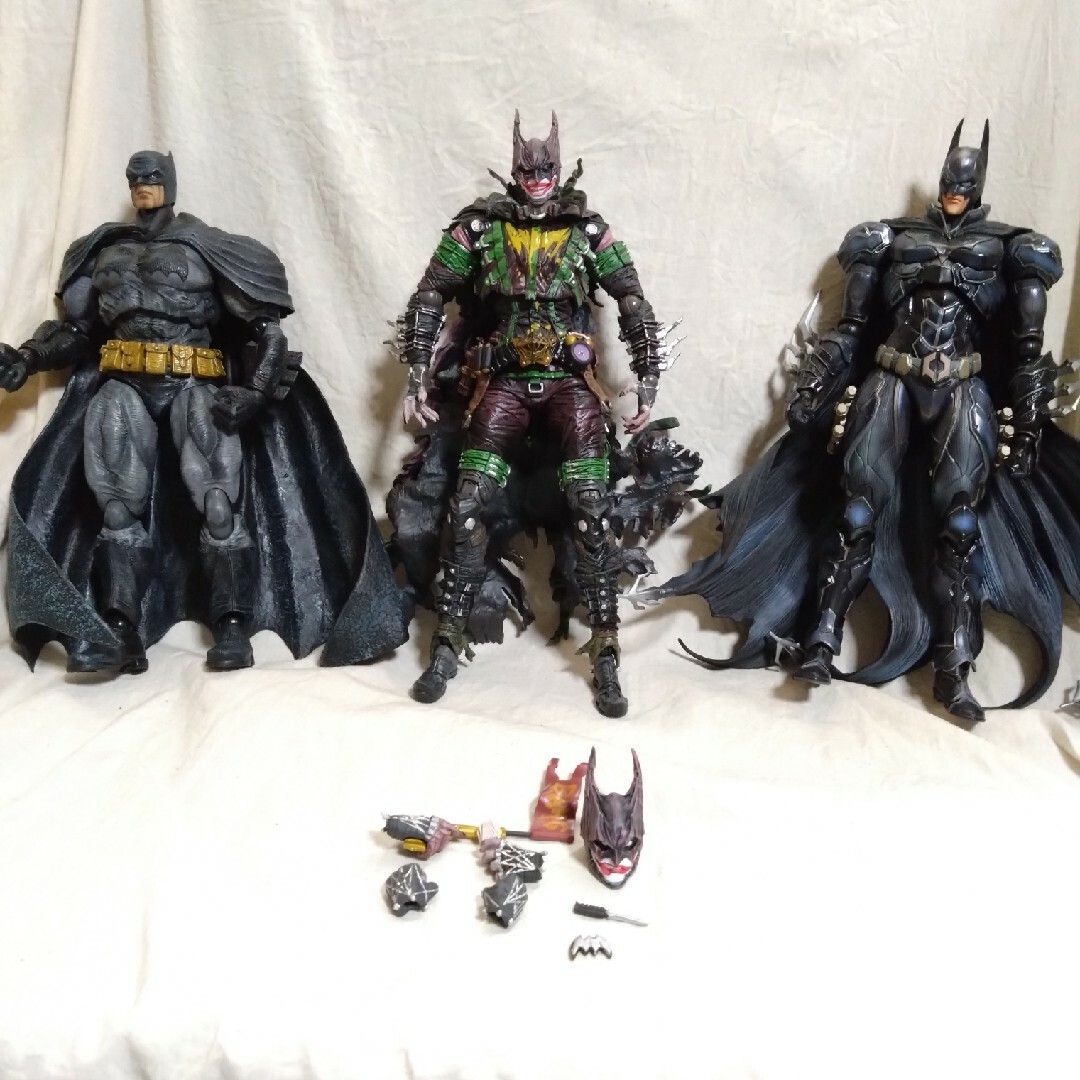 プレイアーツ改 バットマン&ジョーカー 3セット フィギュア プレイアーツ改 バットマン&ジョーカー 3セット フィギュア