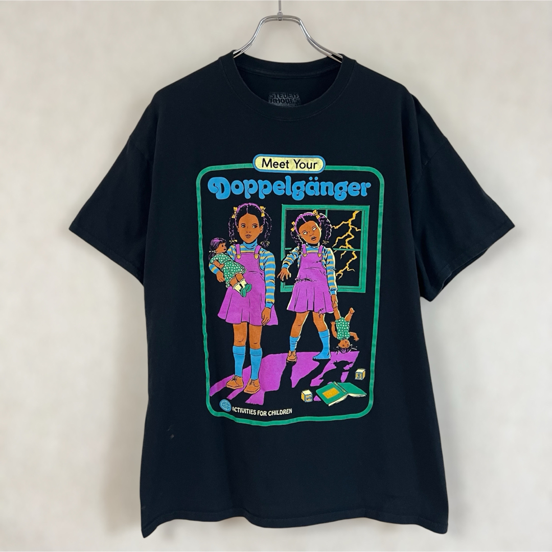 スティーブンローズ ミート ユア ドッペルゲンガー プリント Tシャツ メンズのトップス(Tシャツ/カットソー(半袖/袖なし))の商品写真