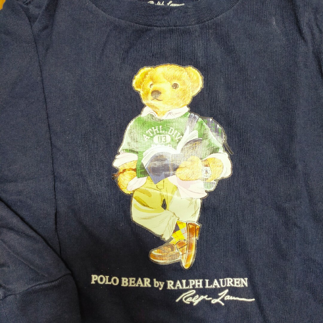 Ralph Lauren(ラルフローレン)のラルフローレン　ポロベアTシャツ　85 キッズ/ベビー/マタニティのベビー服(~85cm)(Ｔシャツ)の商品写真