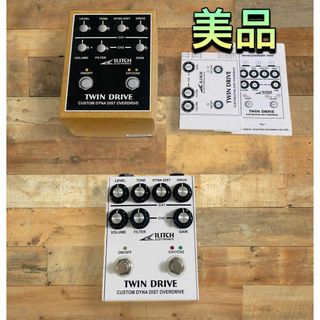 (美品) ILITCH TWIN DRIVE オーバードライブ エフェクター(エフェクター)