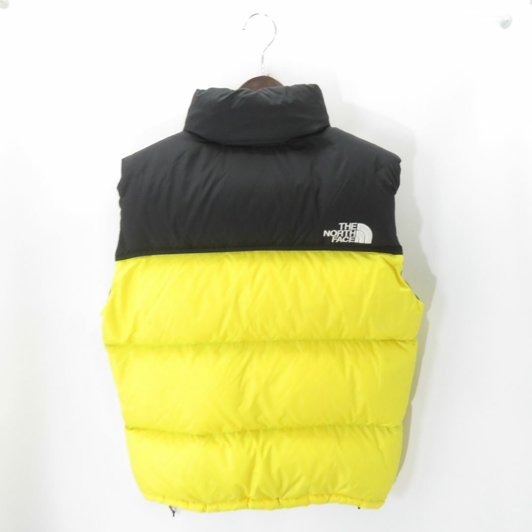 THE NORTH FACE NUPTSE VEST YELLOW ND92232 Size-M  メンズのジャケット/アウター(ダウンジャケット)の商品写真