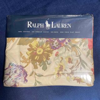 ラルフローレン(Ralph Lauren)のラルフローレン　Ralph Lauren 花柄　シングルフラットシーツ(シーツ/カバー)