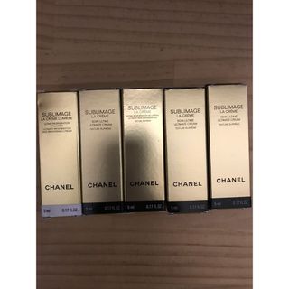 シャネル(CHANEL)のシャネル CHANEL サブリマージュ　ラクレームクリームN サンプル5個セット(フェイスクリーム)