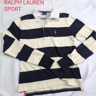 ポロラルフローレン(POLO RALPH LAUREN)のRALPH LAUREN SPORT  ラガーシャツ　ポロシャツ　ボーダー(カットソー(長袖/七分))