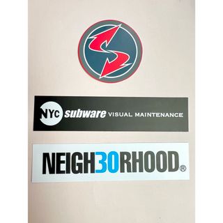 NEIGHBORHOOD - ネイバーフッド neighborhood 2024春夏　ステッカー3枚セット