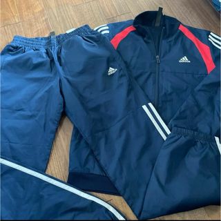 アディダス(adidas)のアディダスジャージ上下　150 ウインドブレーカー adidas 上下セット(その他)