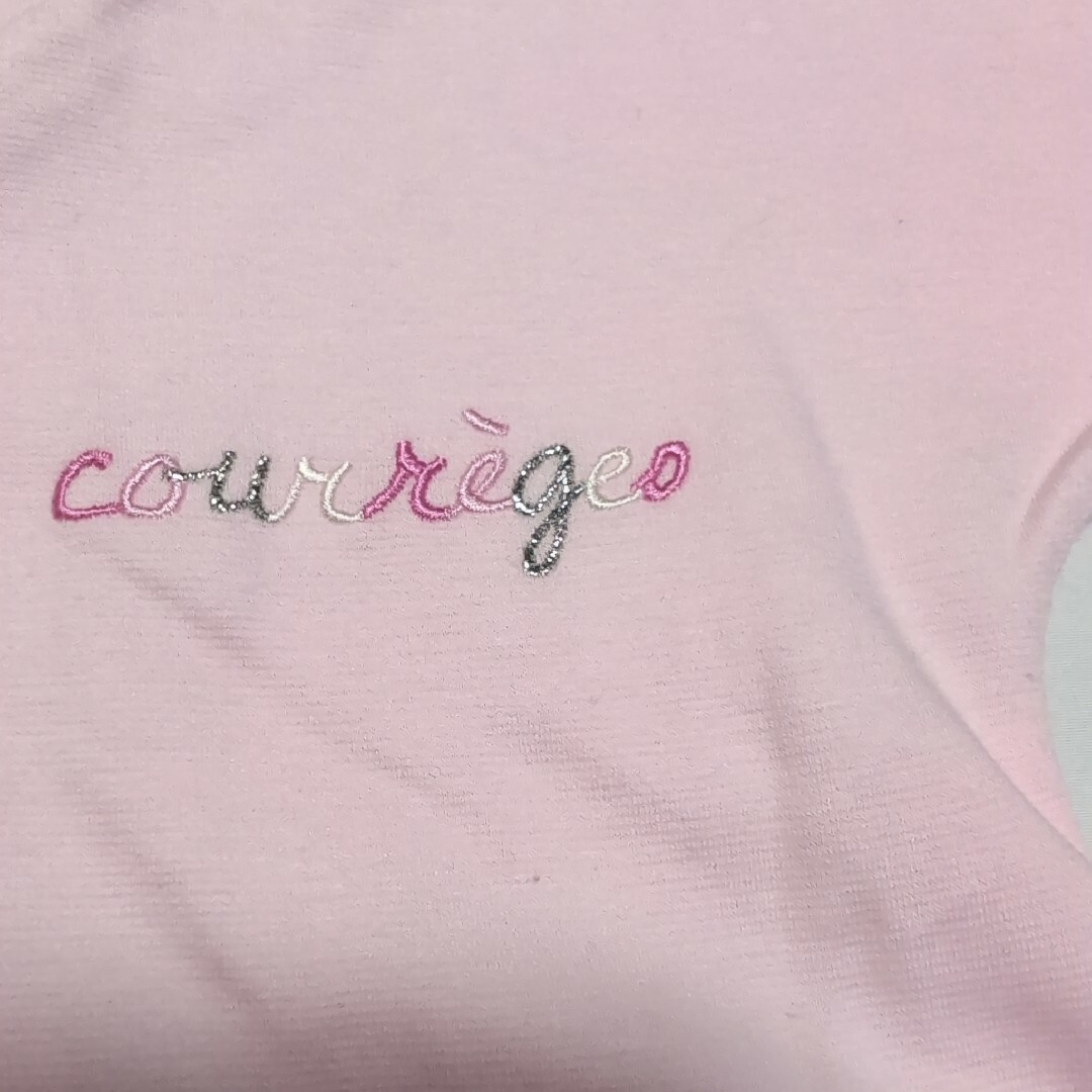 Courreges(クレージュ)のクレージュ　カットソー　バックボタン キッズ/ベビー/マタニティのキッズ服女の子用(90cm~)(Tシャツ/カットソー)の商品写真