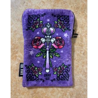 ANNA SUI ×セーラームーン ファスナー付きタオルハンカチ(その他)