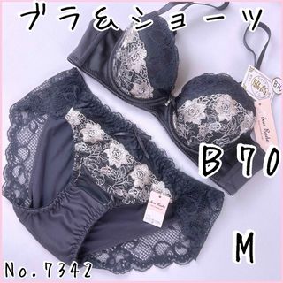 ブラジャーショーツセットＢ70    No.7342(ブラ&ショーツセット)