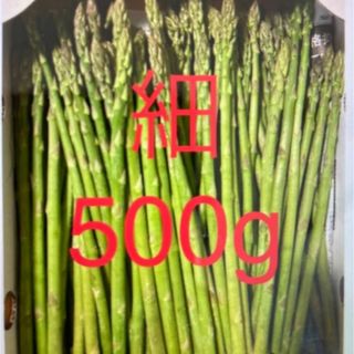 アスパラ　500g Ｓ〜Ｌ混合も可能です(野菜)