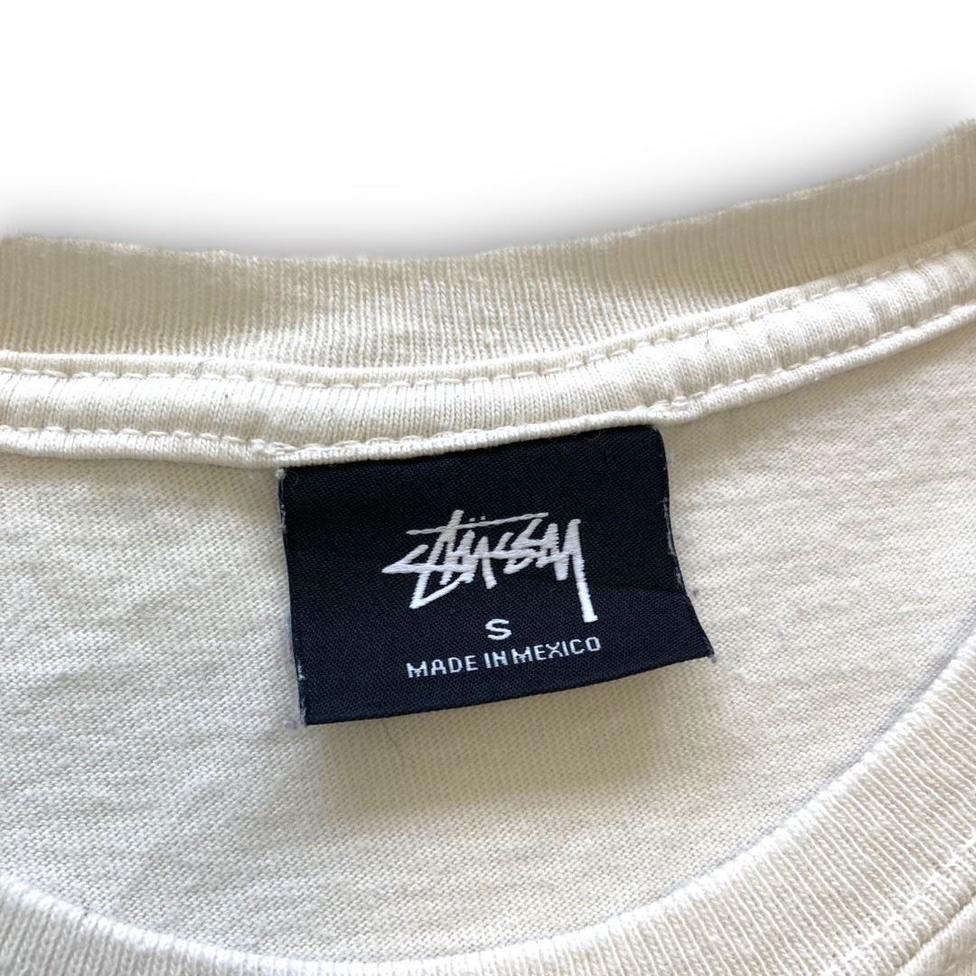 STUSSY(ステューシー)の【stussy】ステューシー 半袖Tシャツ リーフ柄バックプリント 8ボール メンズのトップス(Tシャツ/カットソー(半袖/袖なし))の商品写真