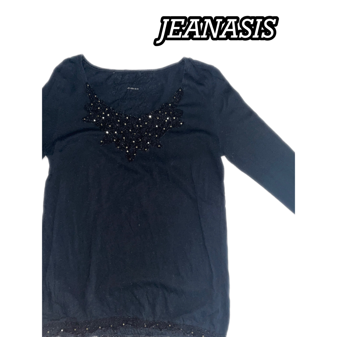 JEANASIS(ジーナシス)の【古着】JEANASIS Tシャツ レディースのトップス(Tシャツ(長袖/七分))の商品写真