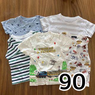 ユニクロ(UNIQLO)の半袖Tシャツ 90センチ 5枚セット(Tシャツ/カットソー)