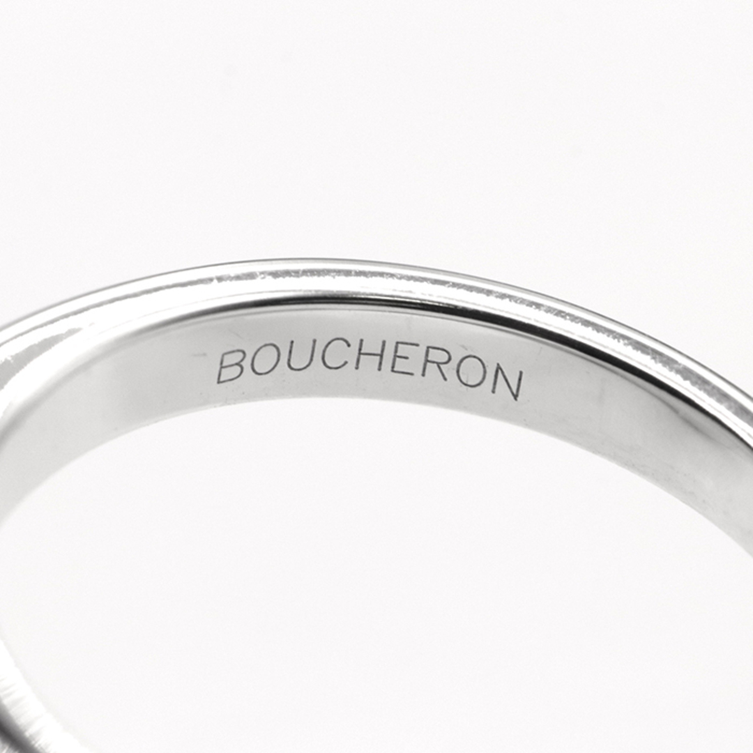 BOUCHERON(ブシュロン)のブシュロン タンタシオン マカロン ラージモデル リング・指輪 ホワイトゴールド ダイヤモンド ブラックダイヤモンド 18金 K18WG Au750 ジュエリー レディース サイズ 約11号 #51 4月誕生石 Boucheron レディースのアクセサリー(リング(指輪))の商品写真