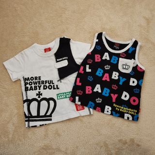 ベビードール(BABYDOLL)のBABYDOLL 2枚セット 80(Ｔシャツ)