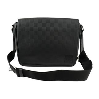 ルイヴィトン(LOUIS VUITTON)のLOUIS VUITTON ルイ ヴィトン  ディストリクト PM NV3 ショルダーバッグ N42711 ダミエアンフィニ   オニキス シルバー金具  メッセンジャーバッグ ビトン 【本物保証】(ショルダーバッグ)