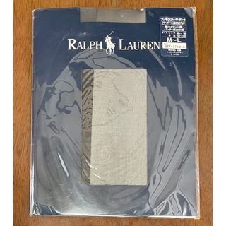 ポロラルフローレン(POLO RALPH LAUREN)の新品・未開封　RALPH LAUREN  ストッキング　ダークチャコール　M〜L(ソックス)