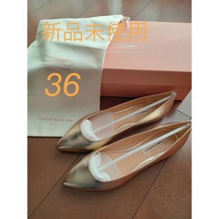 FABIO RUSCONI ポインテッドパンプス　36