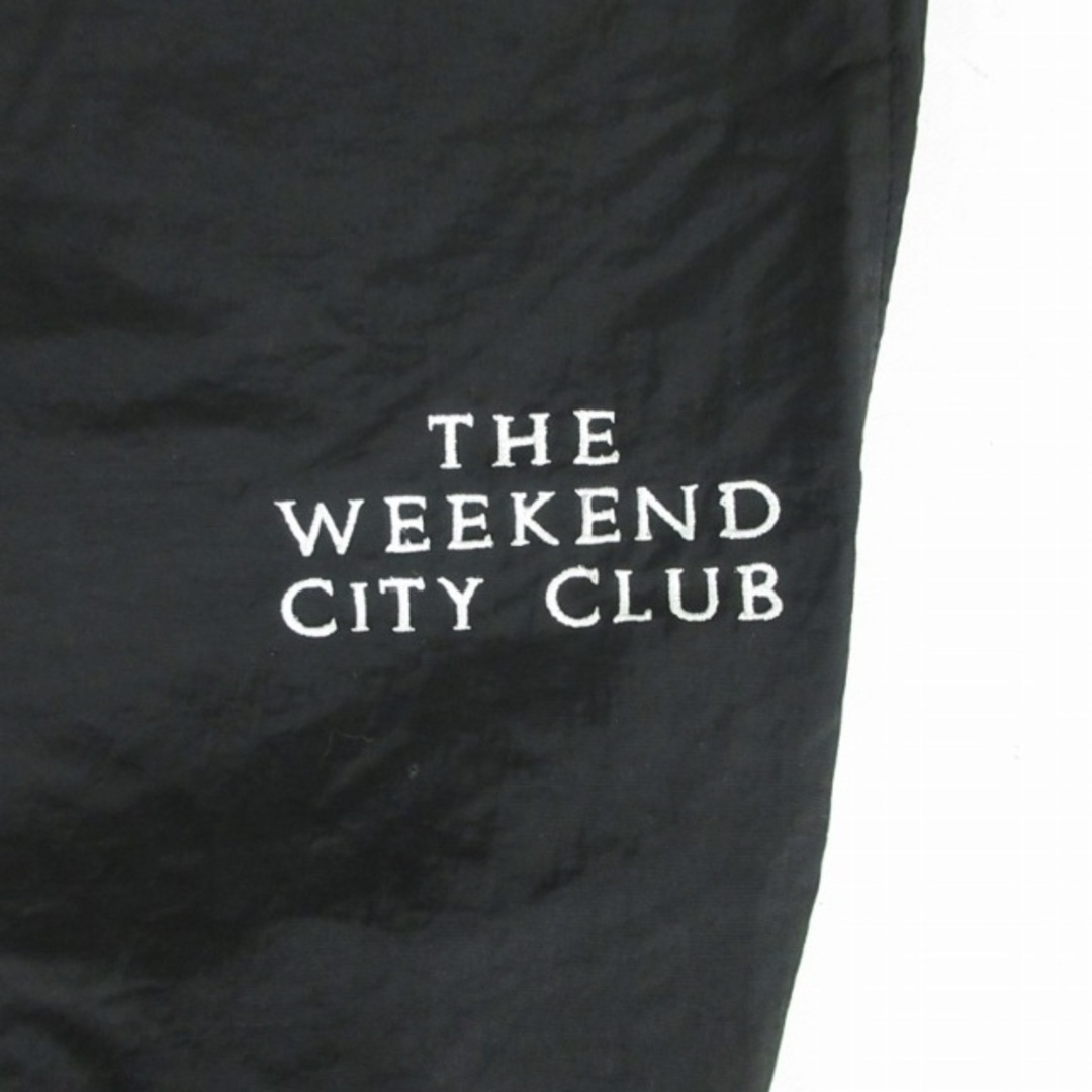 other(アザー)のTHE WEEKEND CITY CLUB ナイロンパンツ ブラック F メンズのパンツ(スラックス)の商品写真