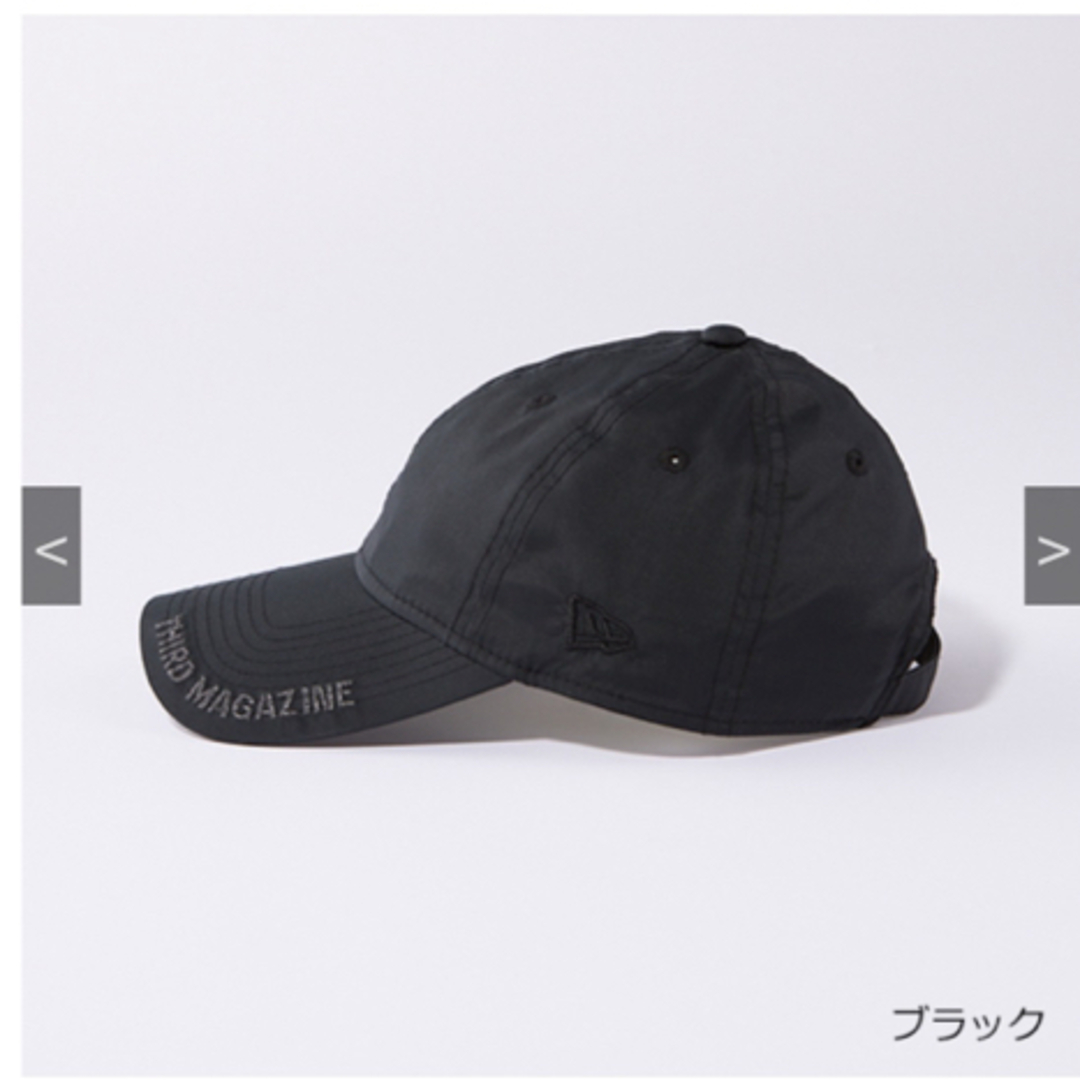 NEW ERA(ニューエラー)の完売！ニューエラサードマガジン●新品タグ付き別注キャップ黒 レディースの帽子(キャップ)の商品写真