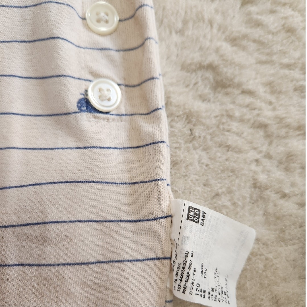 UNIQLO(ユニクロ)のUNIQLO　パジャマ　120サイズ キッズ/ベビー/マタニティのキッズ服男の子用(90cm~)(パジャマ)の商品写真