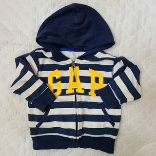 ベビーギャップ(babyGAP)のGAP　ボーダー　パーカー　95センチ(ジャケット/上着)