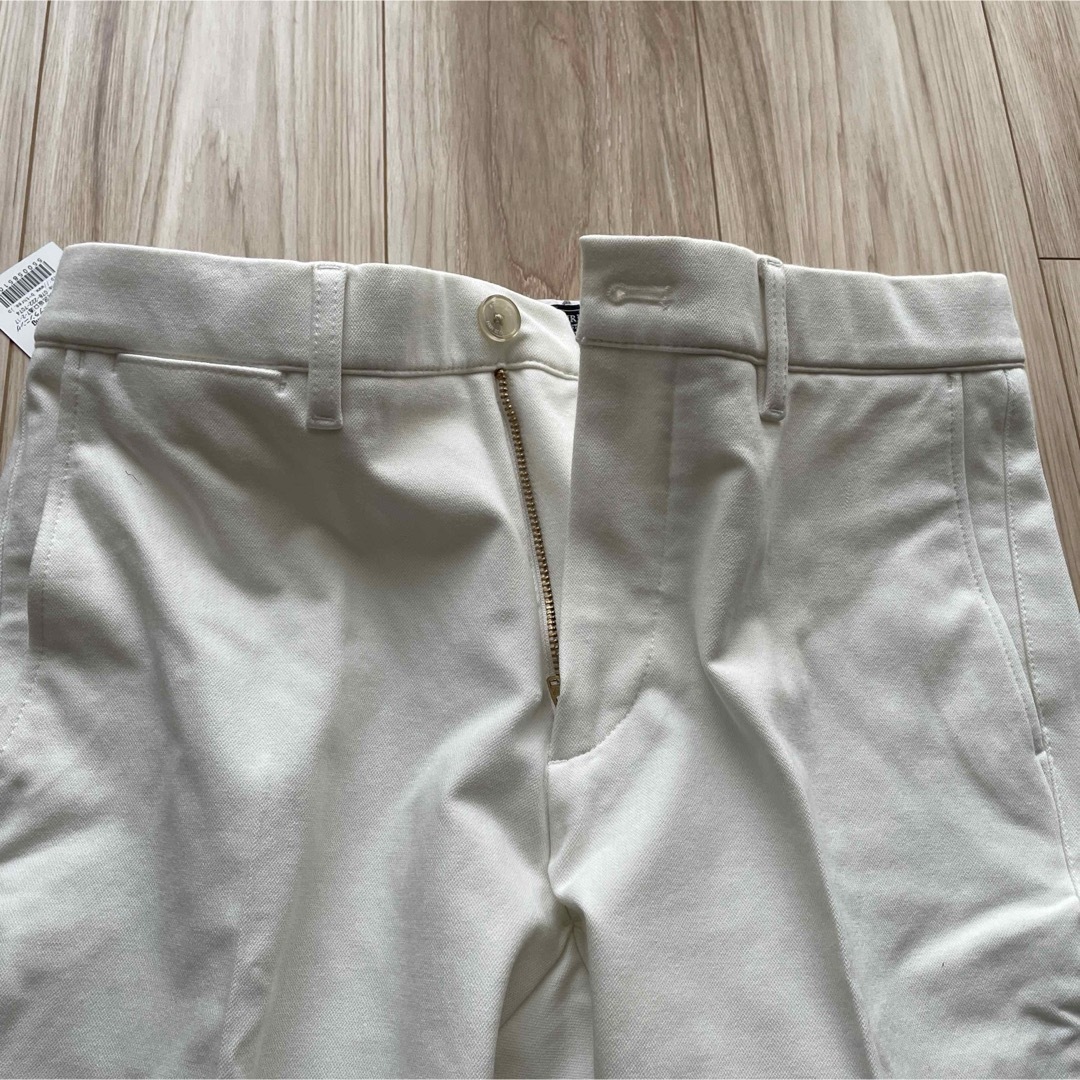 b3Labo(ビースリーラボ)のB-THREE MEN 新品・タグ付きストレッチホワイトパンツ メンズのパンツ(スラックス)の商品写真